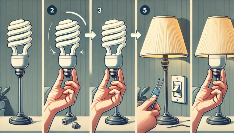 How to Install Compact Fluorescent Lamps (CFLs)