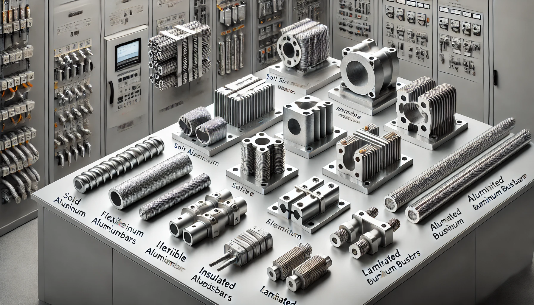 Types of Aluminum Busbars